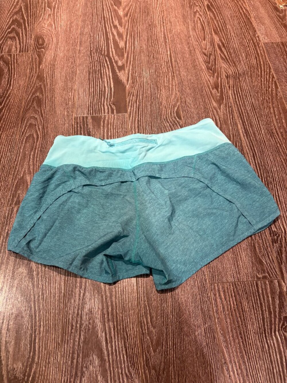 Lululemon Speed Short 2.5” Teal